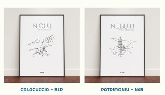 Poster corse noir et blanc : Découvrez notre nouvelle collection !