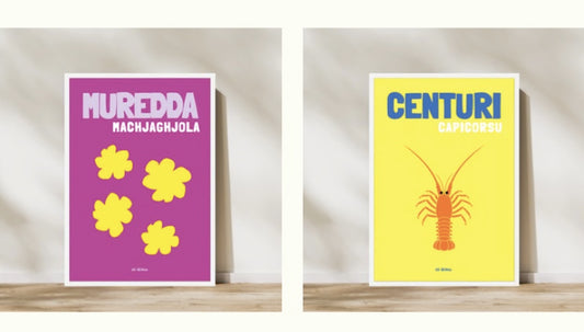 La collection Pop : les posters Corses sur notre patrimoine culinaire