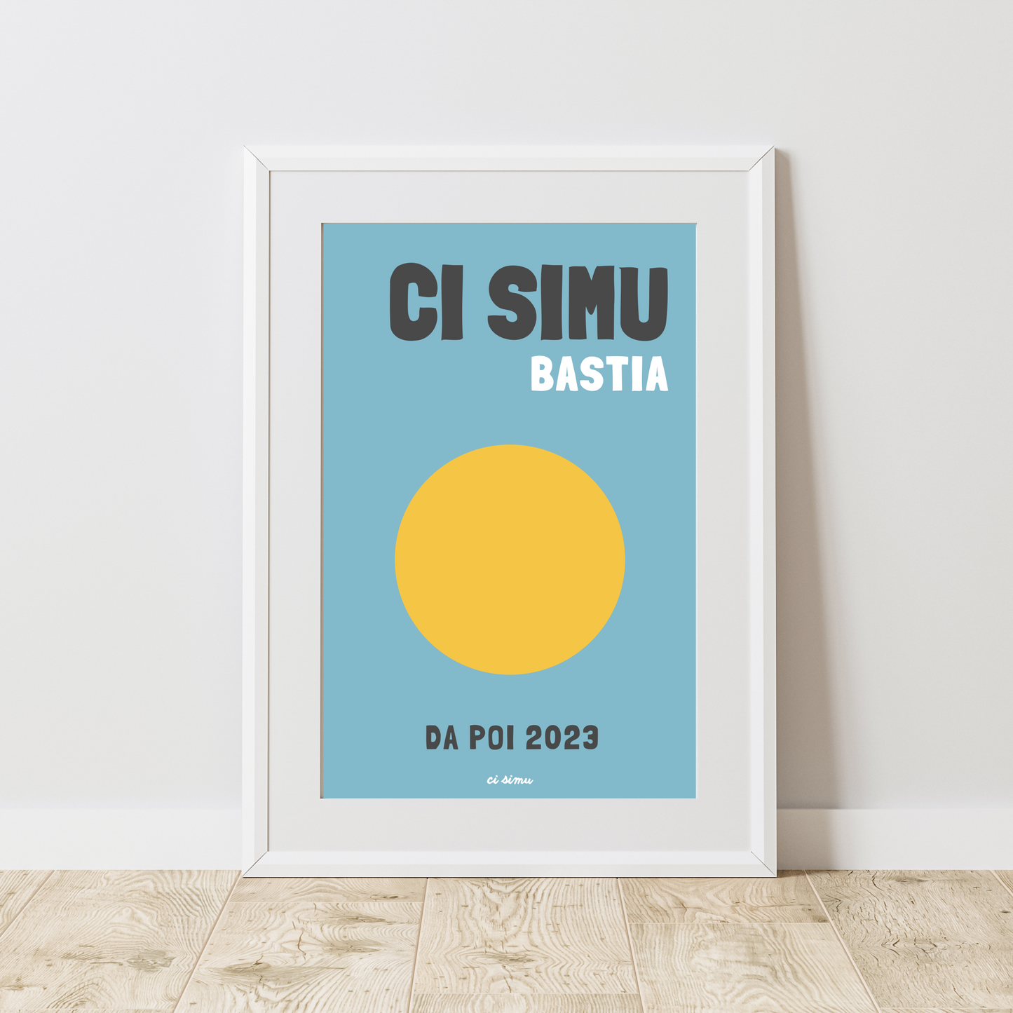Affiche personnalisée "POP"