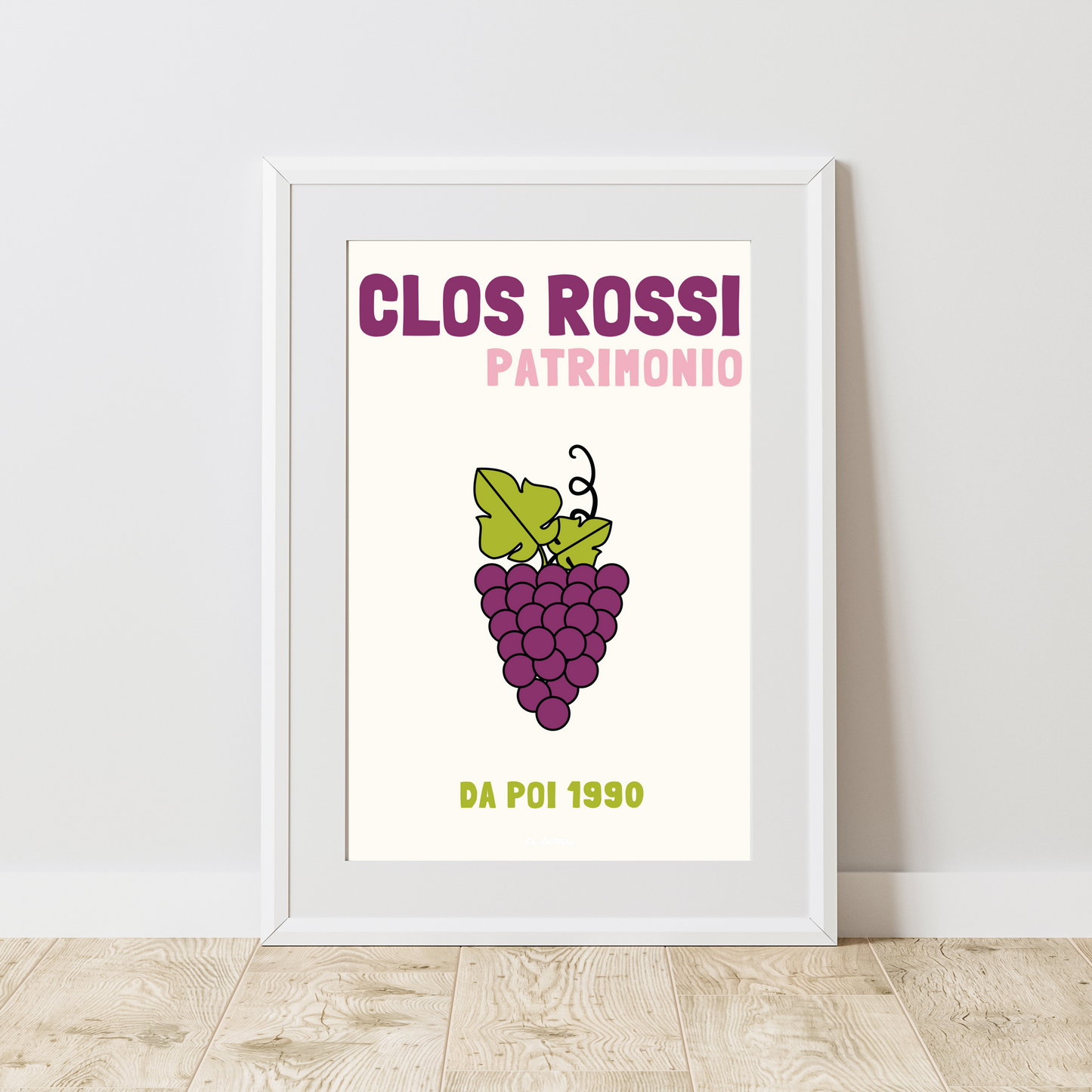 Affiche personnalisée "POP"