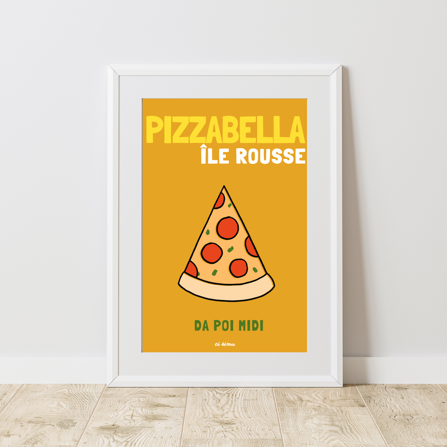 Affiche personnalisée "POP"