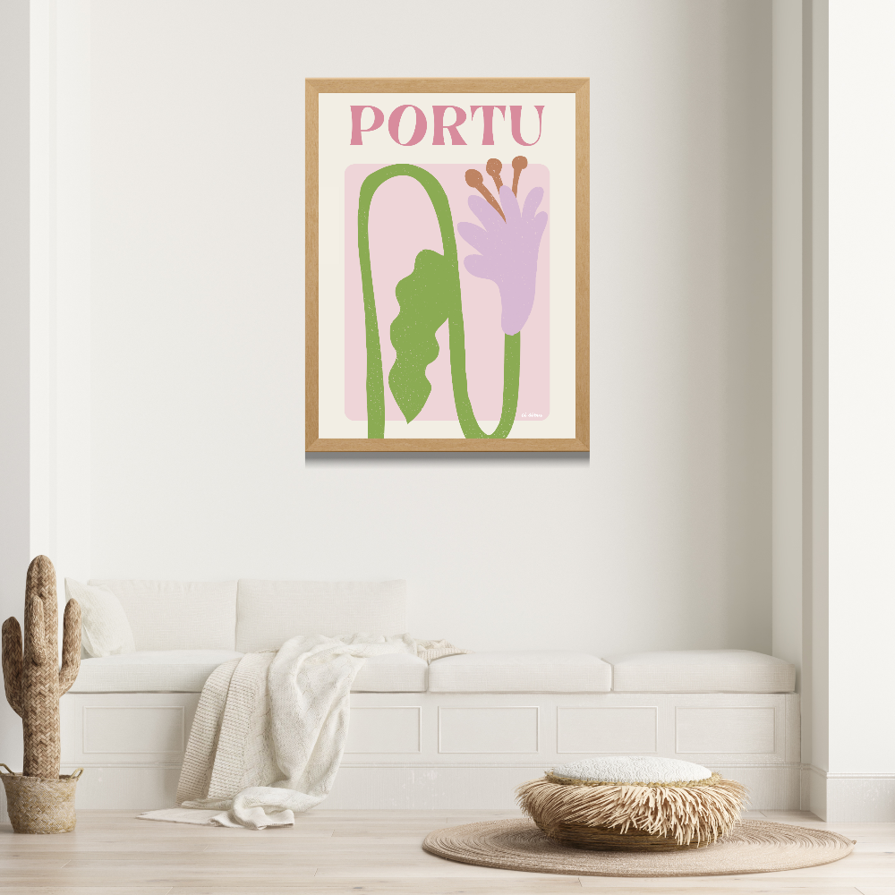 Porto affiche corse collection Flore