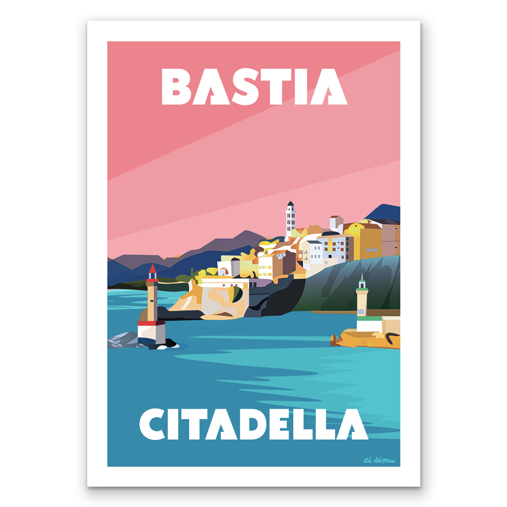 Affiche Bastia citadelle