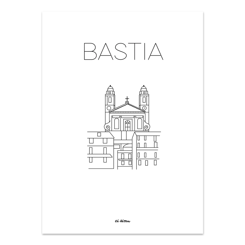 BASTIA San Ghjuvà - N&B
