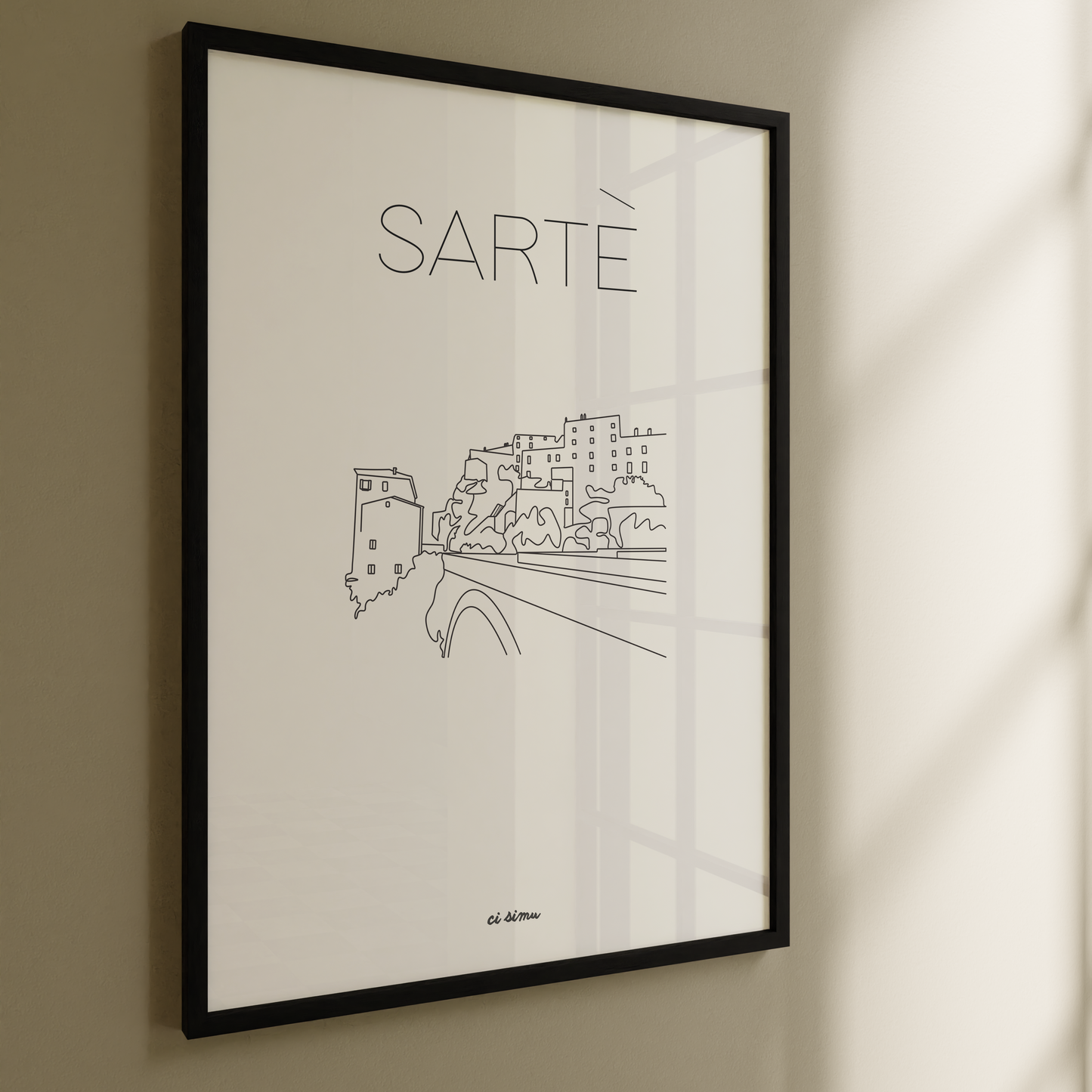 poster Sartène 