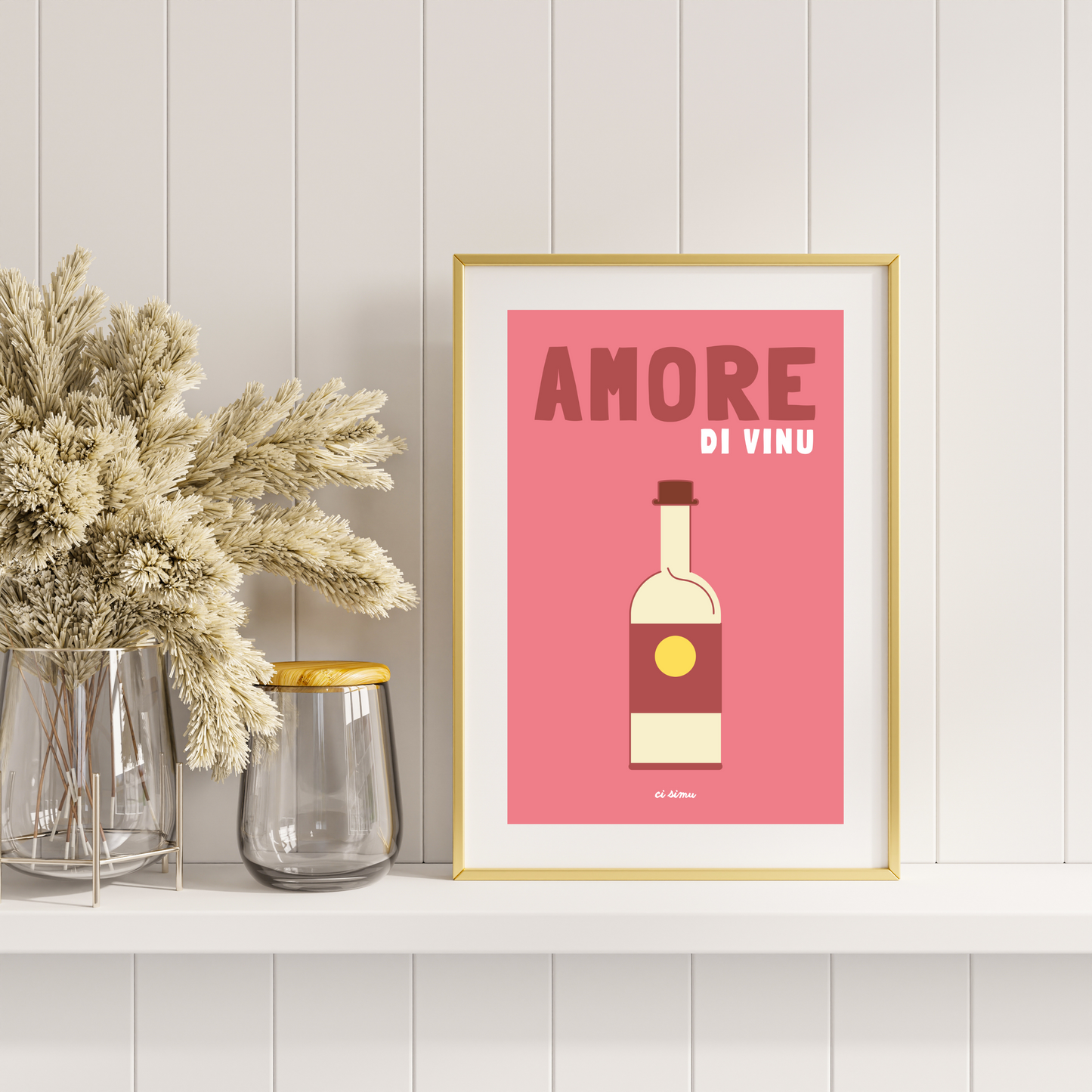 affiche vin corse