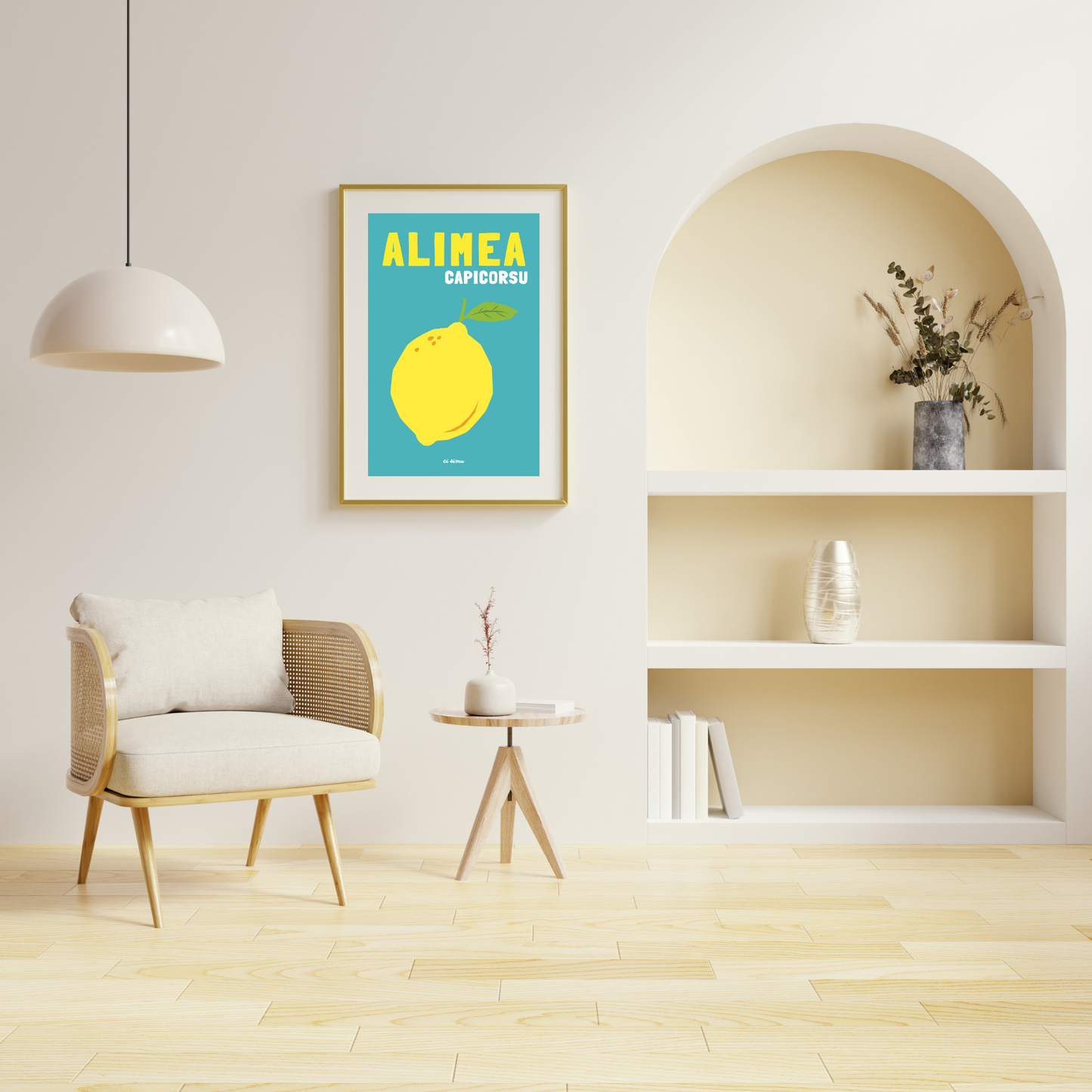 affiche cédrat corse