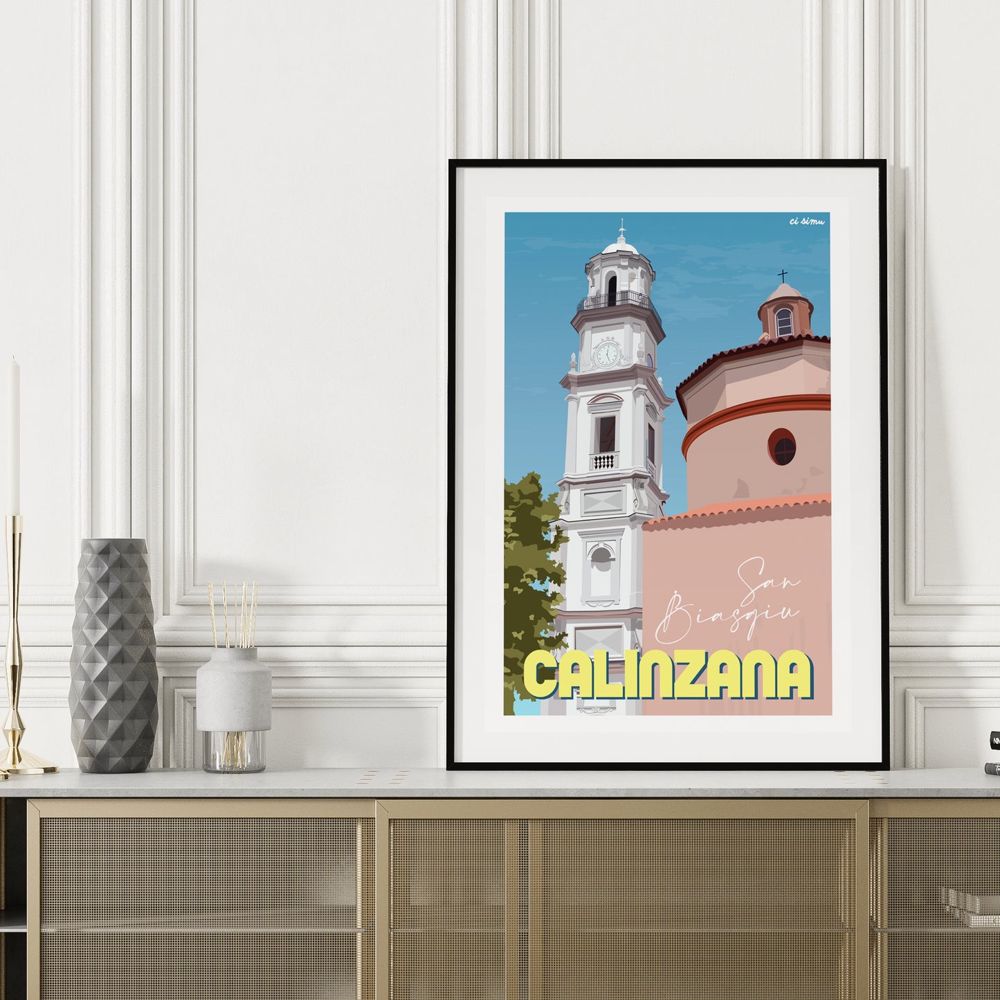 affiche de calenzana