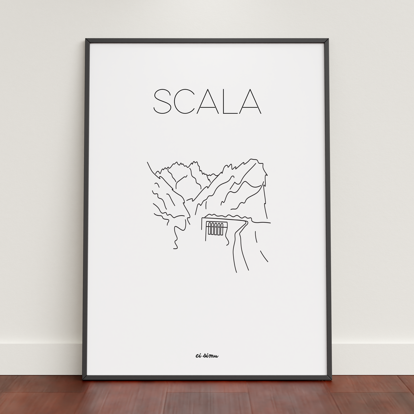 poster scala santa regina