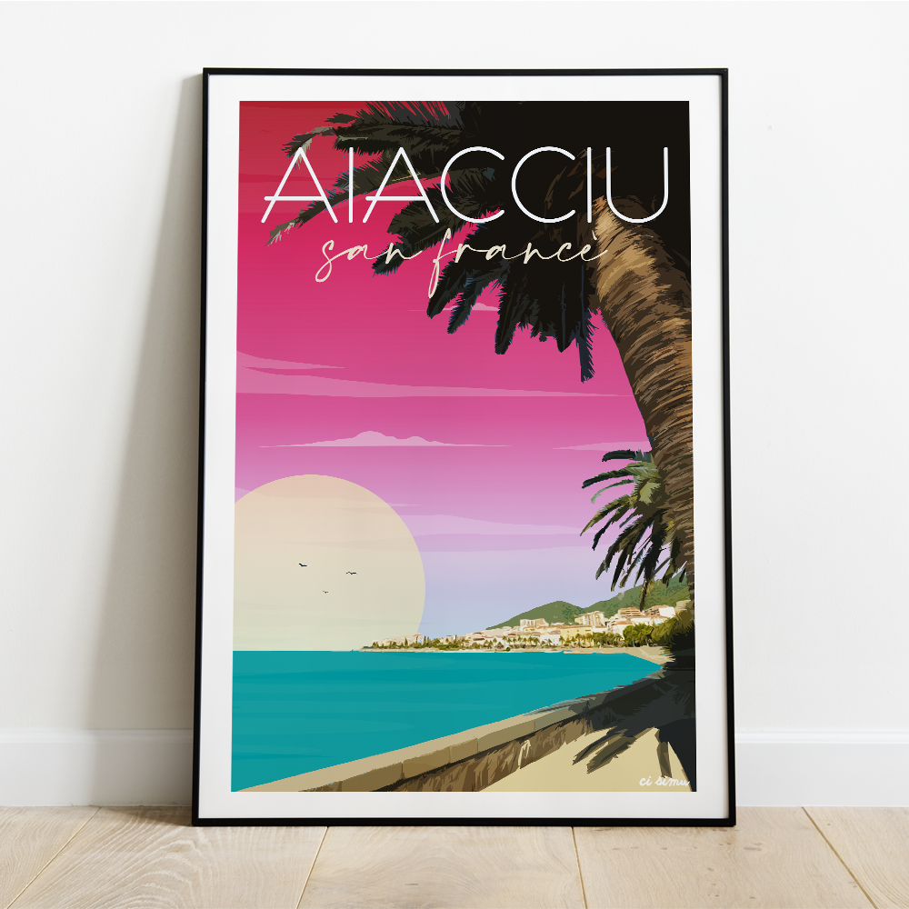 Poster Ajaccio