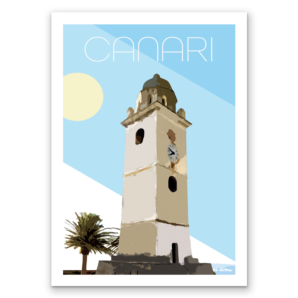 affiche clocher canari campanile