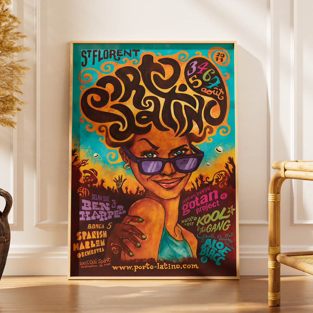 Réédition affiche porto latino 2011
