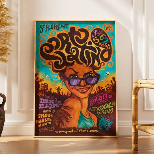 Réédition affiche porto latino 2011