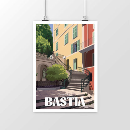 Bastia - Scalinata Rinesi - portrait