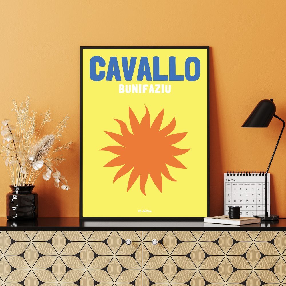 Poster de Cavallo en corse 