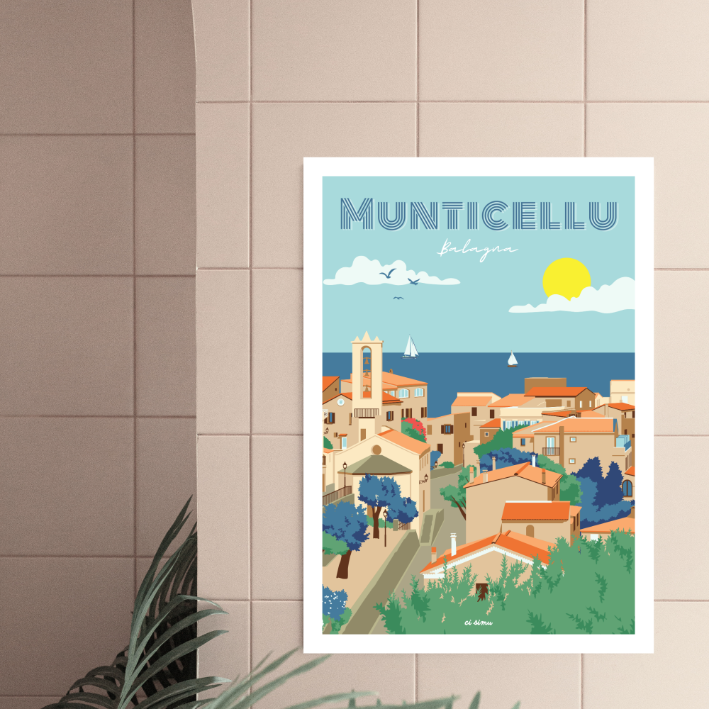 Affiche du village Monticellu
