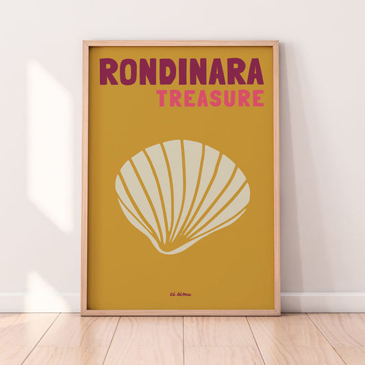 Poster de Rondinara plage en Corse