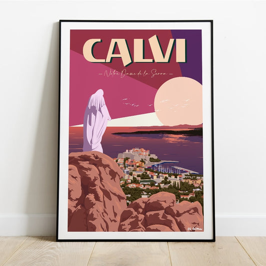 Affiche Corse de Calvi
