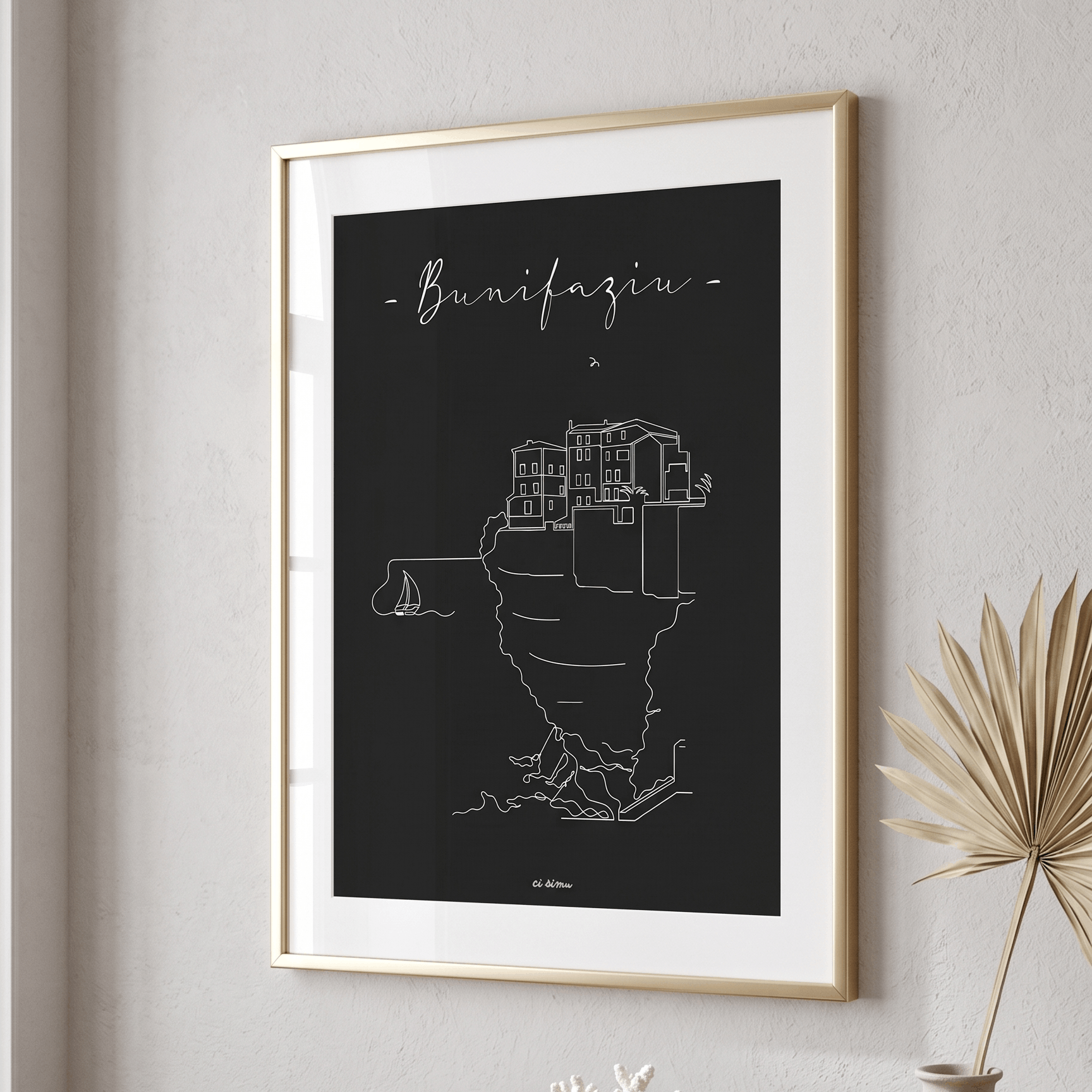 affiche bonifacio corse