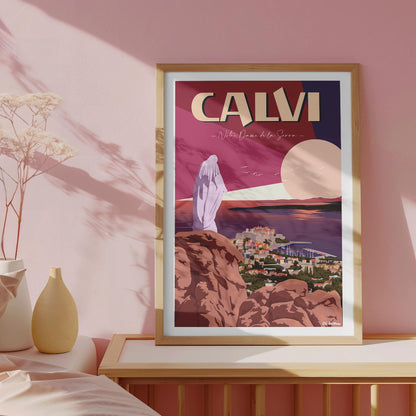 Poster de Calvi Corsica