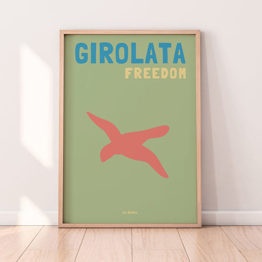 Affiche de Girolata en Corse