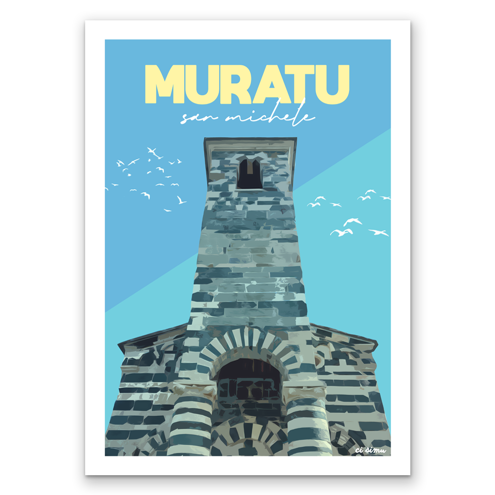 poster de murato affiche corse ci simu