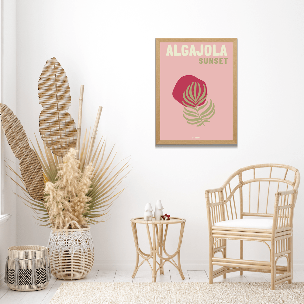 Poster Corse Algajola