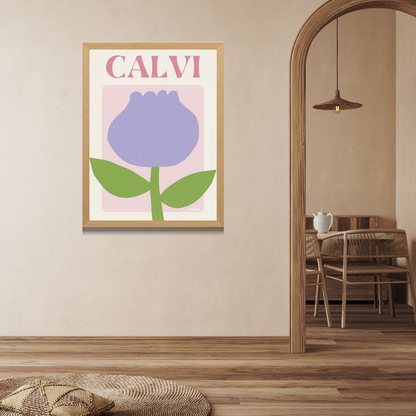 Corse Affiche Flore collection déco