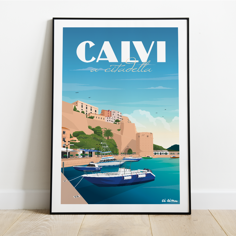 Calvi_poster_affiche_souvenir