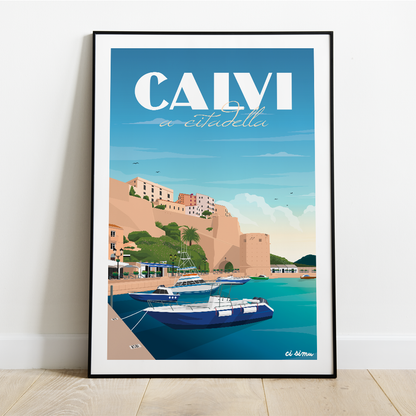 Calvi_poster_affiche_souvenir