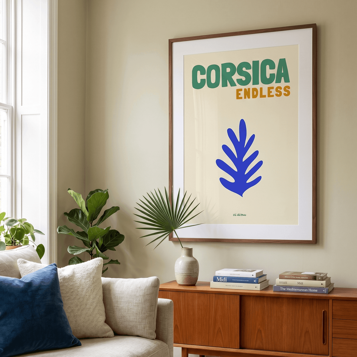 affiche corse "corsica" 
