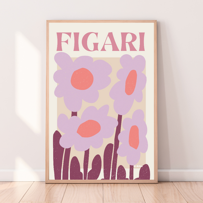 Poster décoratif corse de Figari