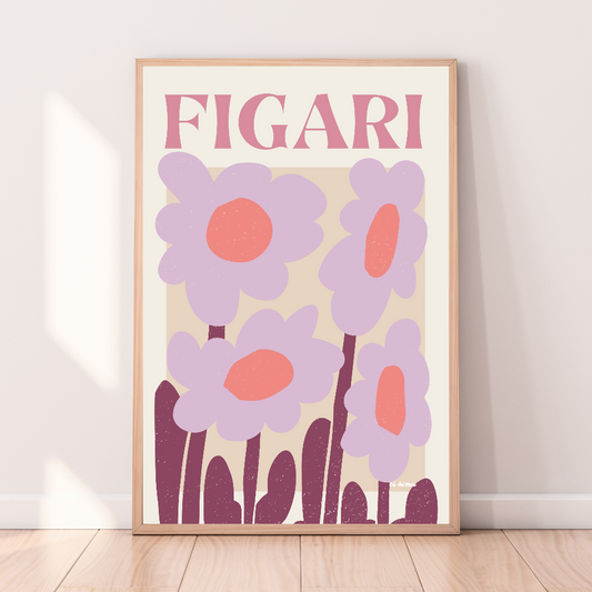 Poster décoratif corse de Figari