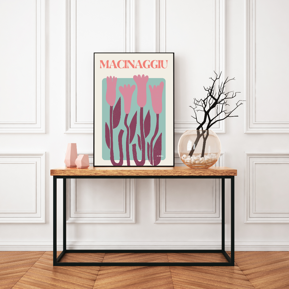 Poster Corse de Macinaggio déco