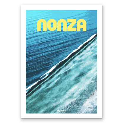 Nonza_poster_corse_plage_décoration 