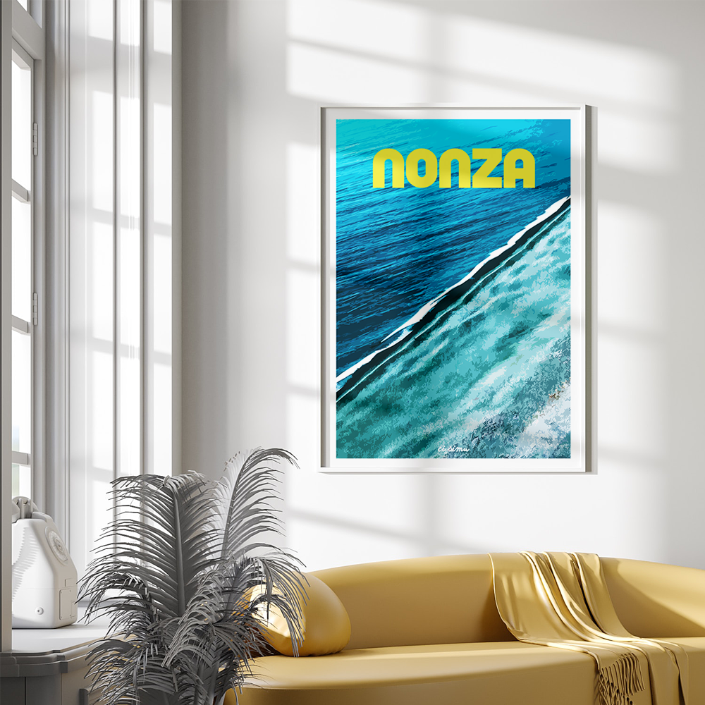 Nonza_poster_corse_affiche_cisimu