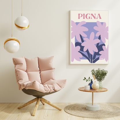 Affiche Corse de Pigna déco 