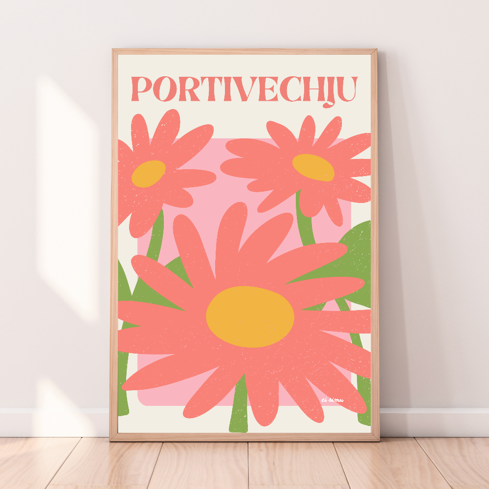 Affiche Porto Vecchio art décoratif