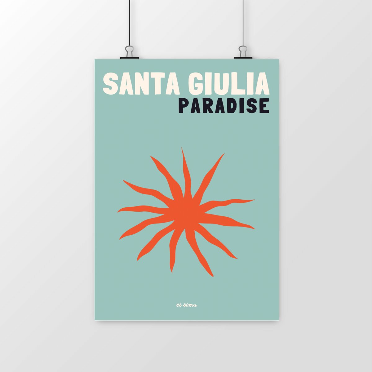 SANTA GIULIA Poster