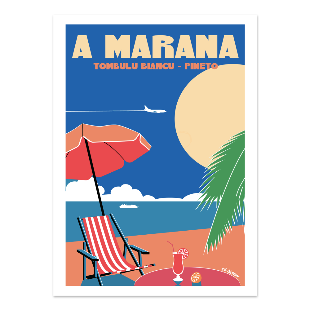 affiche marana vintage