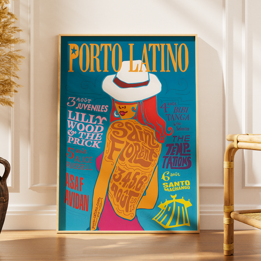 AFFICHE PORTO LATINO - 2013