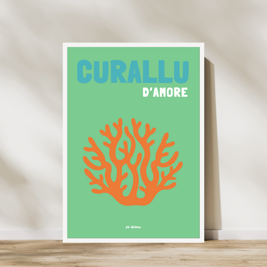 Poster Corail corse