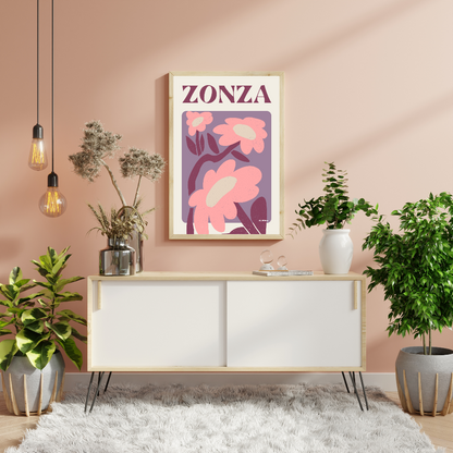 Affiche décorative Corse de Zonza