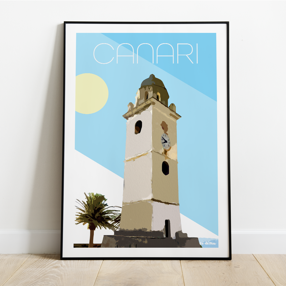 affiche du village de Canari 