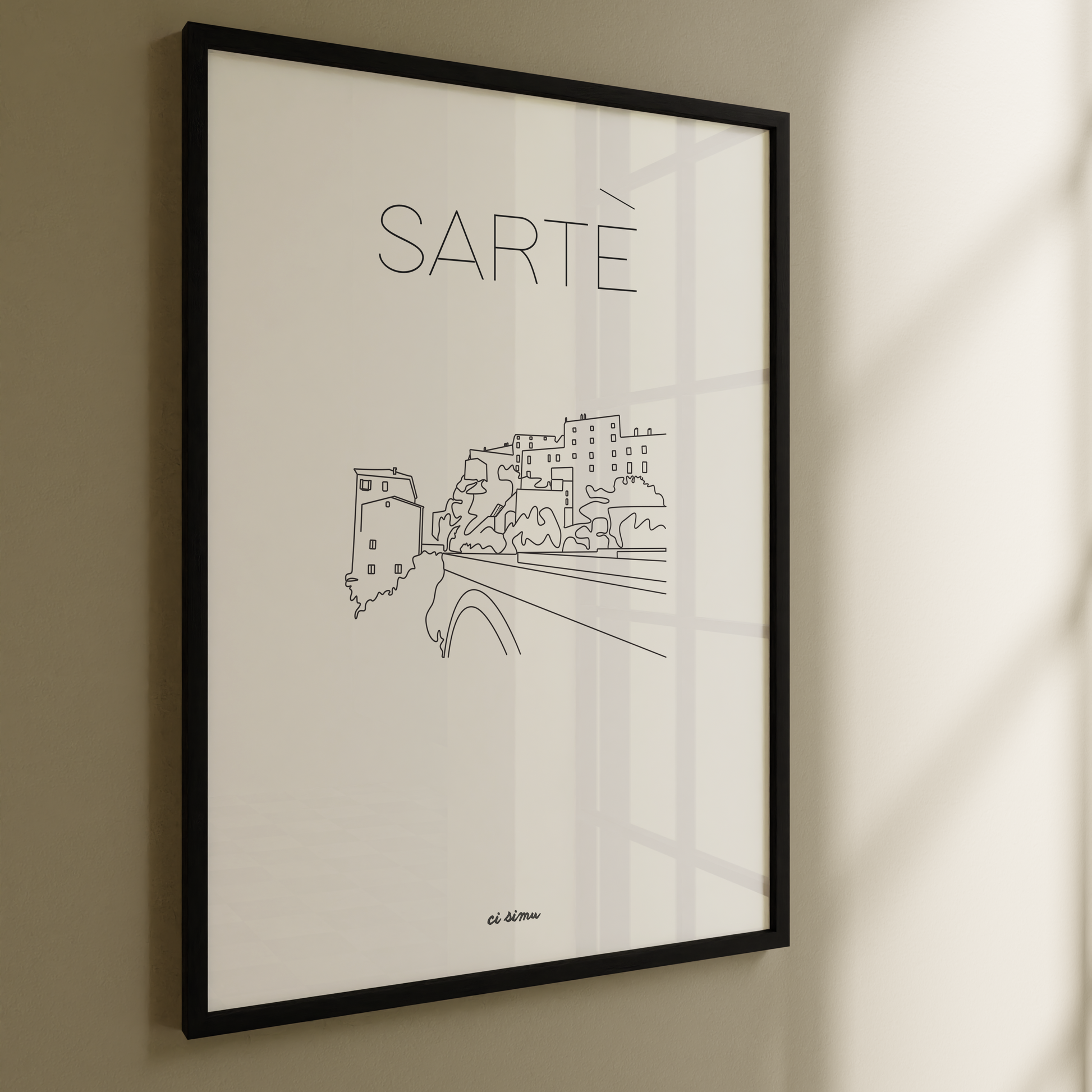 poster Sartène 