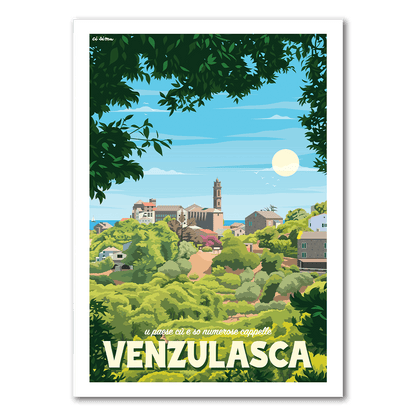 Affiche Corse Venzulasca