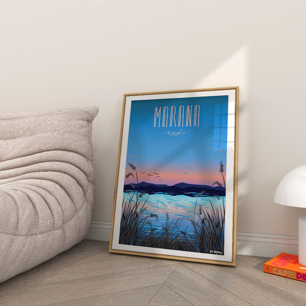 Affiche Marana Corse