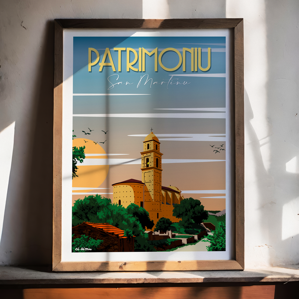 affiche de Patrimonio en Corse