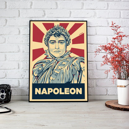 Poster de Napoleon faite en Corse