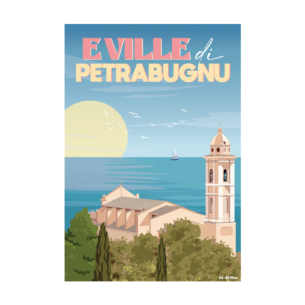 affiche corse de Ville-di-Pietrabugno